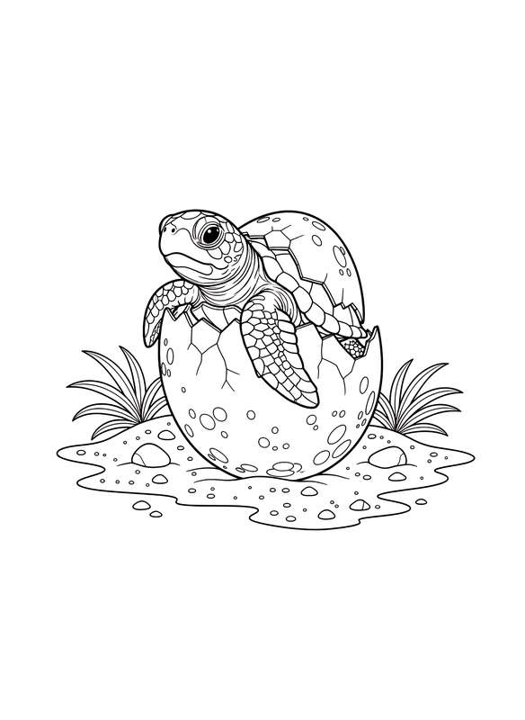 Beach Hatchling's Big Debut