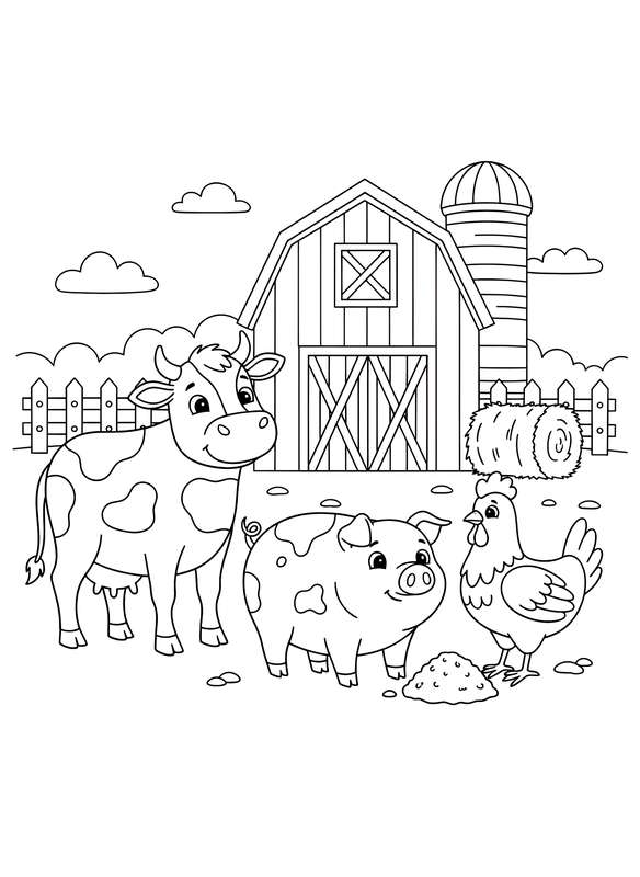 Classic Barnyard Crew Shot