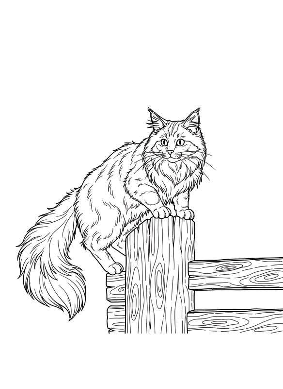 Wild Beauty: Norwegian Forest Climber