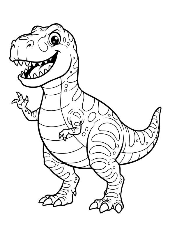 Goofy T-Rex Wave Hello