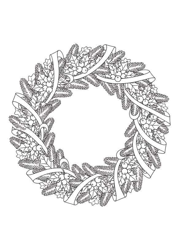 Holly Berry Christmas Wreath