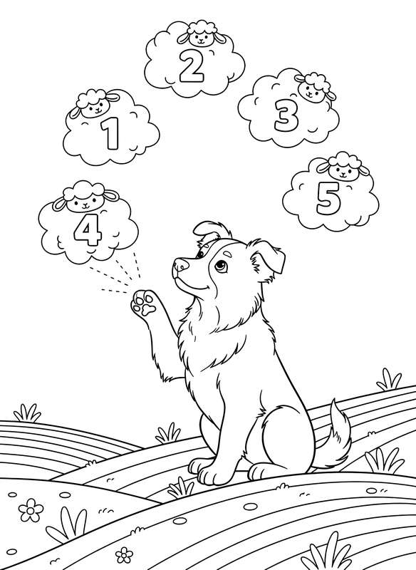 Counting Clouds with Border Collie