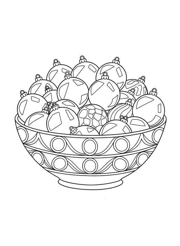 Ready to Hang Ornaments Bowl