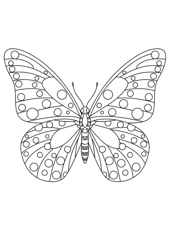 Easy Polka Dot Flutterer