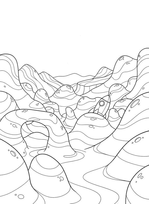 Rolling Martian Hills