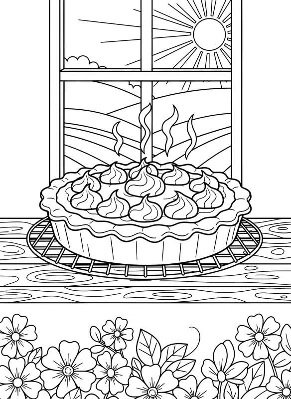 Pie Cooling on the Sill