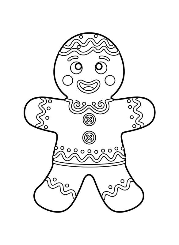 Gingerbread Person Icing Fun