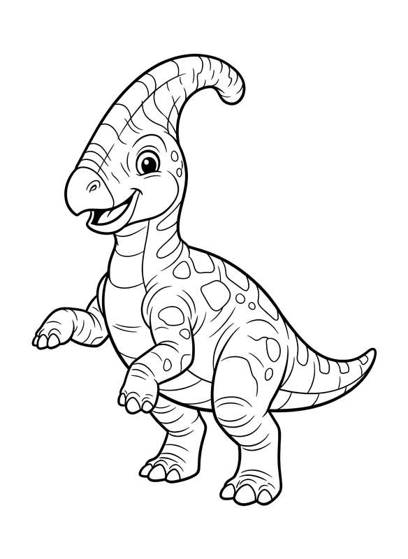 Cheery Parasaurolophus Crest