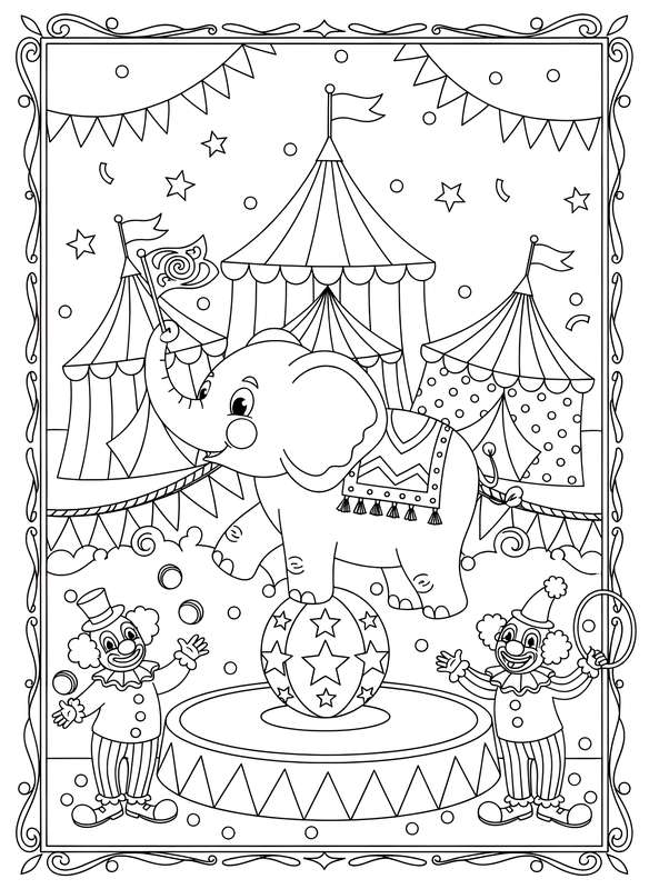 Circus Star: Elephant on a Ball!