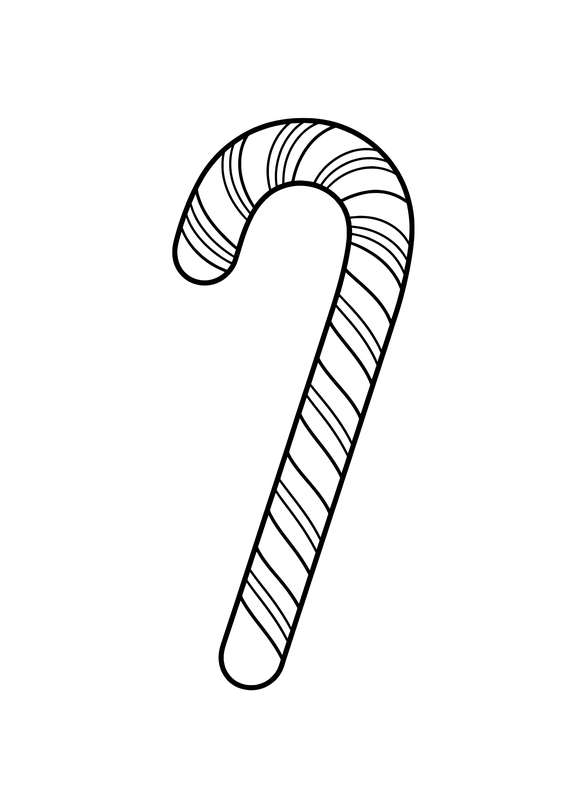 Curved Candy Cane Twist