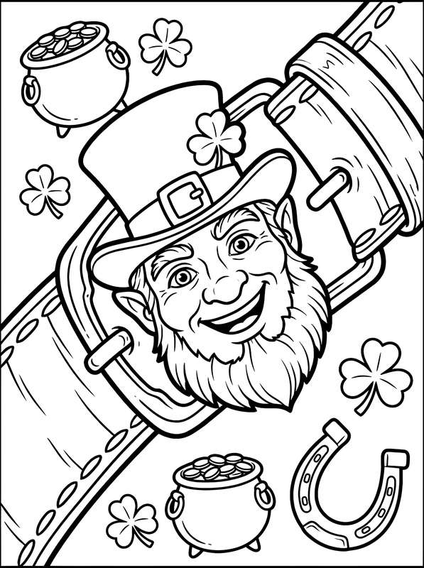 Grinning Buckle Close-Up