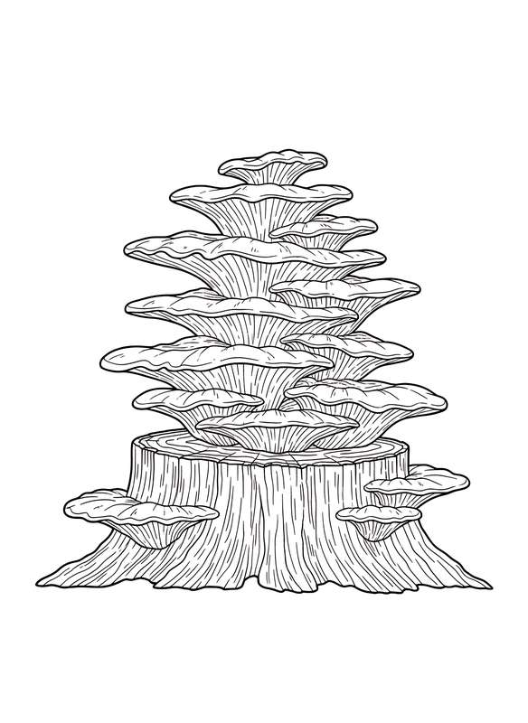 Stacked Shelf Fungi Delight