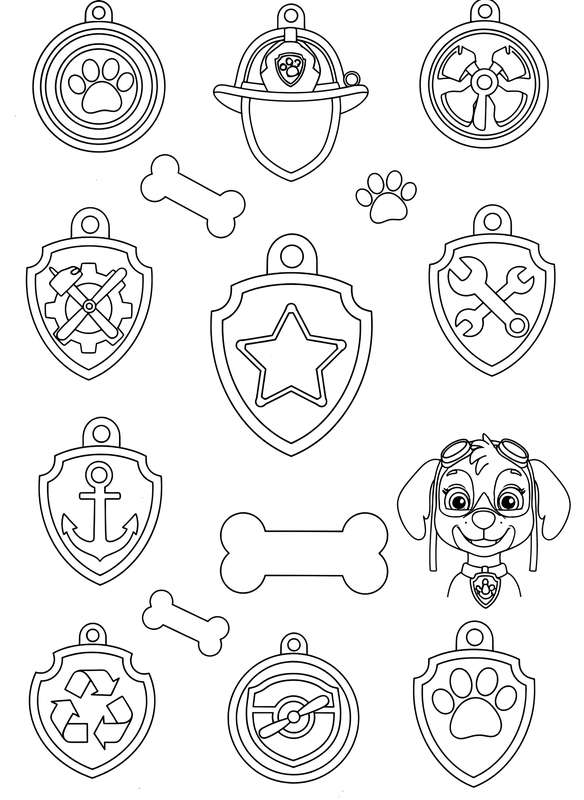 Paw Tags Mix and Match