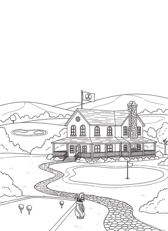 Clubhouse View at Dawn