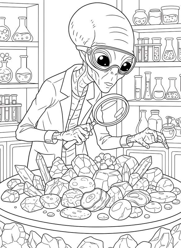 Alien Geologist Discovers Earth