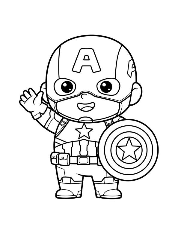 Cute Cap Waves Hello!