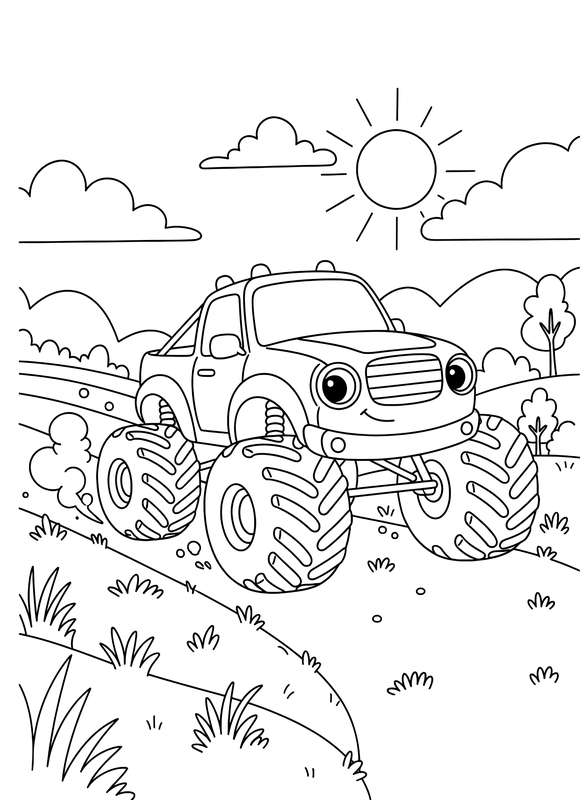 Little Truck's Meadow Cruise