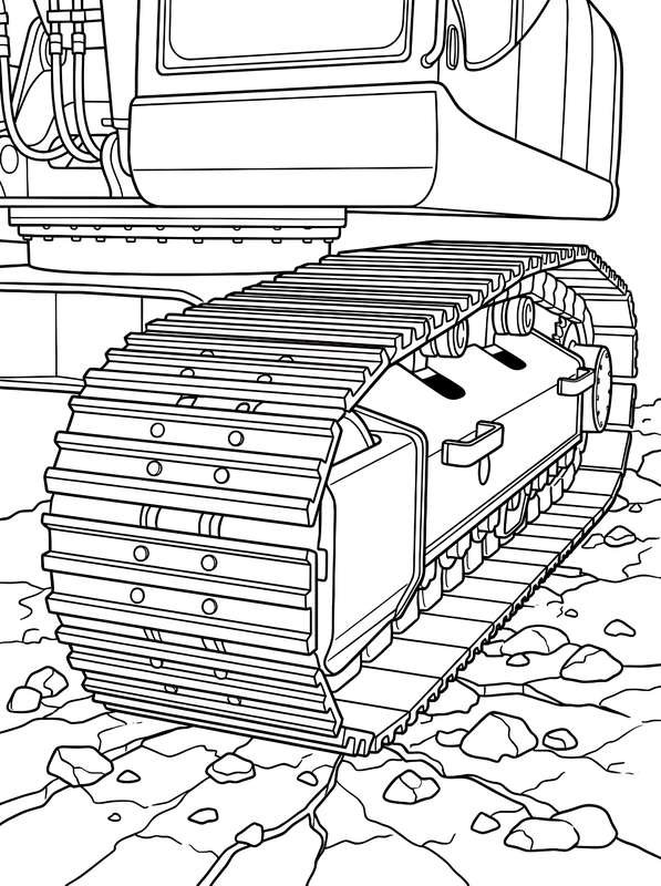 Heavy-Duty Crawler Tracks in Action
