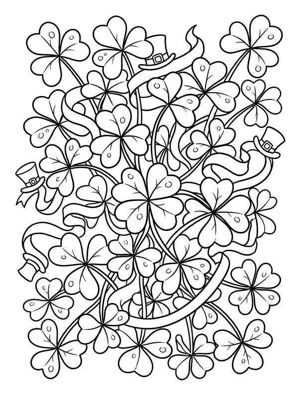 Clover and Hat Tapestry