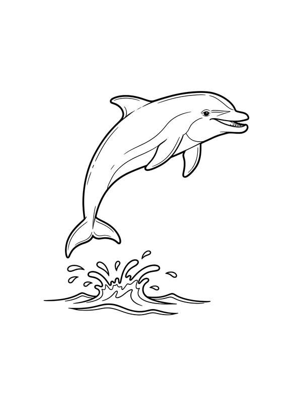 Dolphin's Joyful Leap