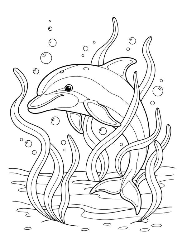 Weaving Through Kelp Forest Calm