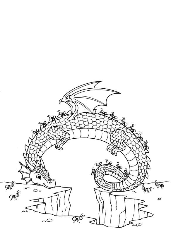 The Kindhearted Ant Bridge Builder