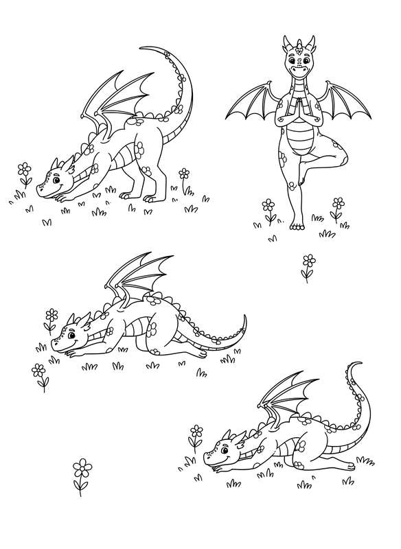 Dragon's Serene Sunset Yoga