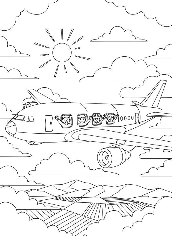 Family Vacation in the Sky