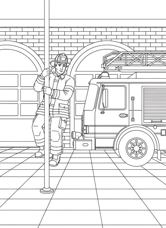 Quick Descent Down the Pole