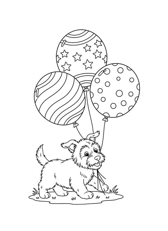 Sheepdog Herding Balloons