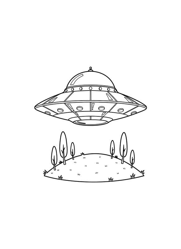 Gentle UFO Hovercraft