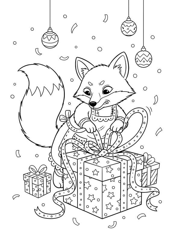 The Gift-Wrapping Fox