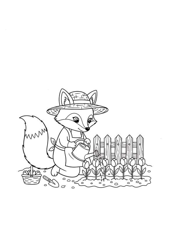 Tulip Garden Watering Routine