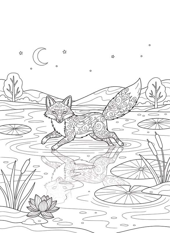 Silvery Pond Ice Skating