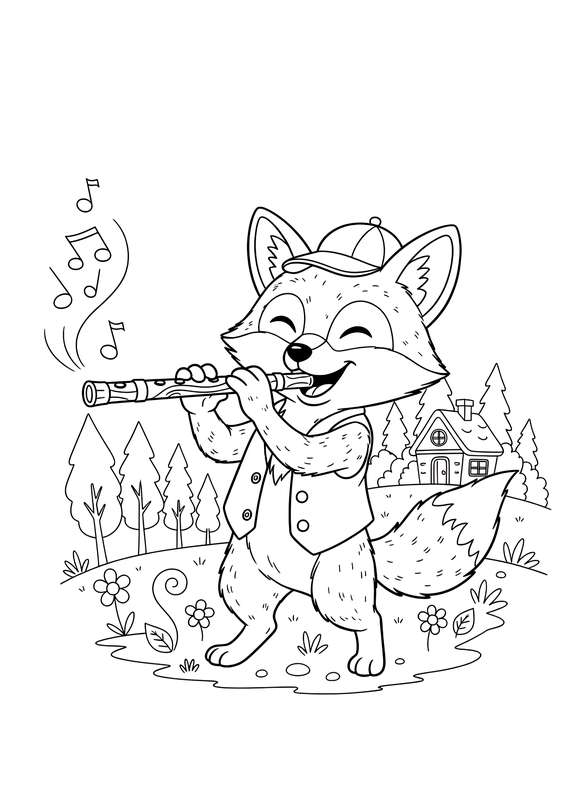 The Fox Flute Serenade