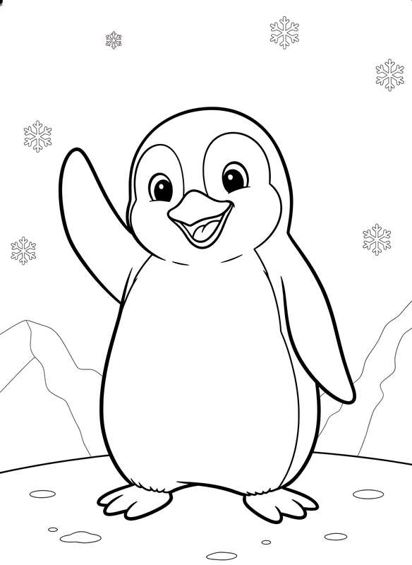 Friendly Flipper Wave Hello