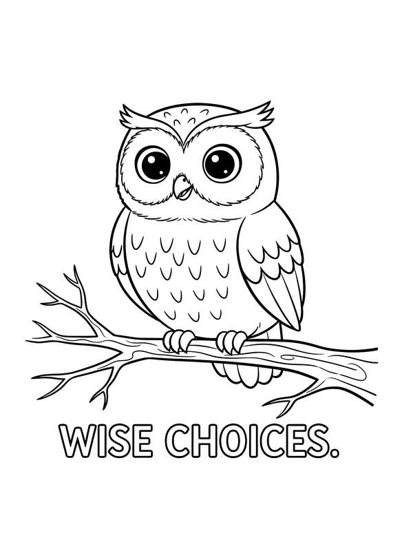 The Wise Perched Owl