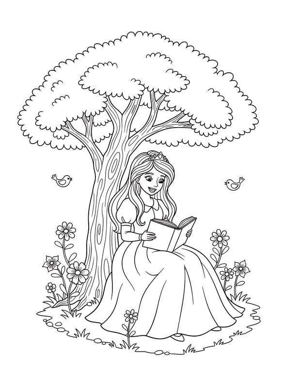 Story Time Under the Shade Tree