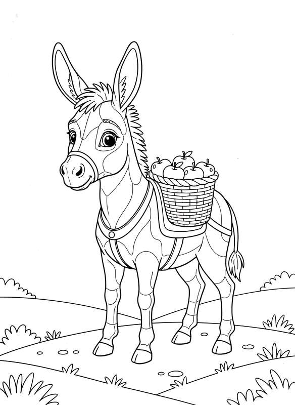 Donkey's Apple Delivery