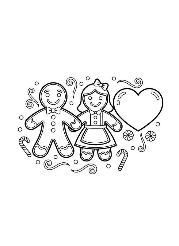 Gingerbread Couple's Sweet Promise