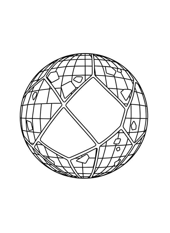 Faceted Disco Ball Sparkle