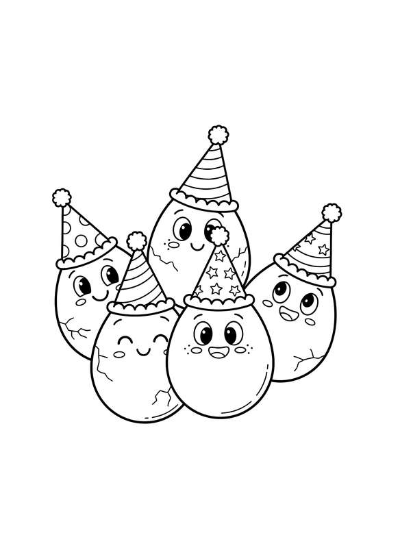 Party Time: Eggs in Hats