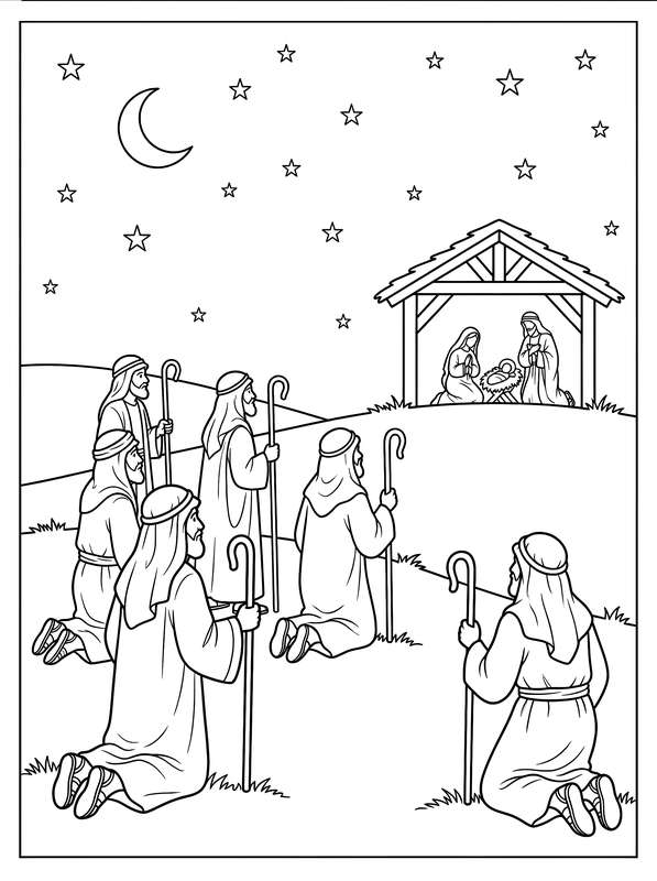 A Shepherd's Humble Night of Wonder