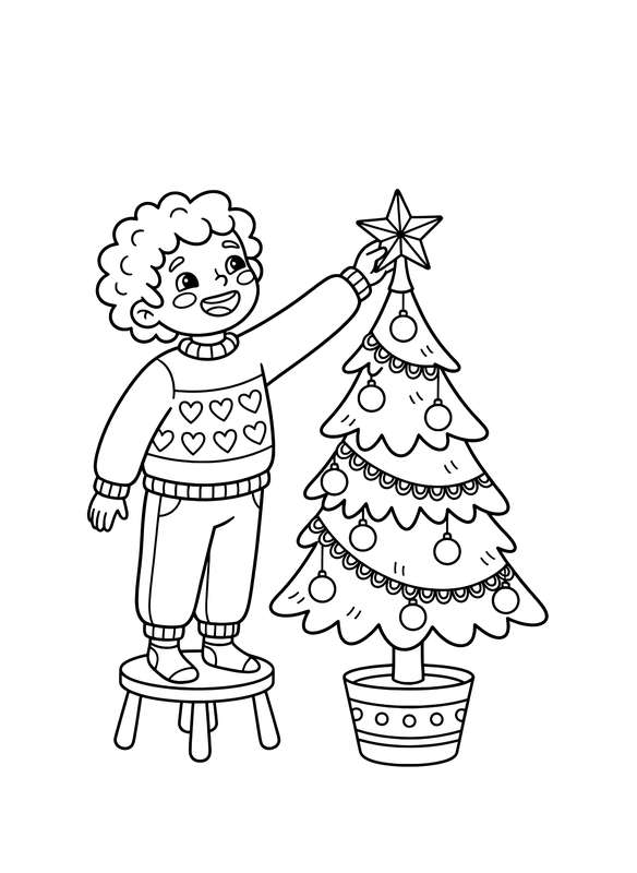 Placing the Top Star