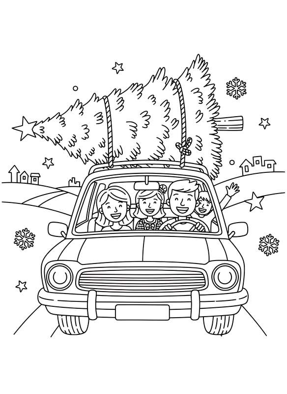 Bringing Home the Tree Adventure