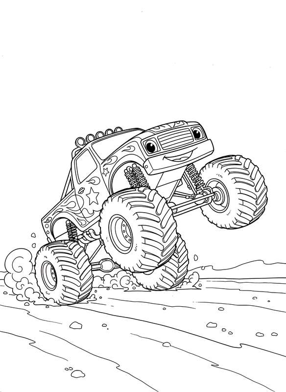 Wheelie Warrior on the Dirt Track
