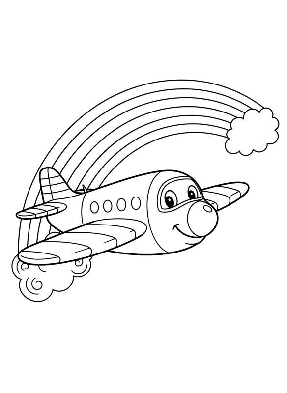 Rainbow Arches Over Striped Wings