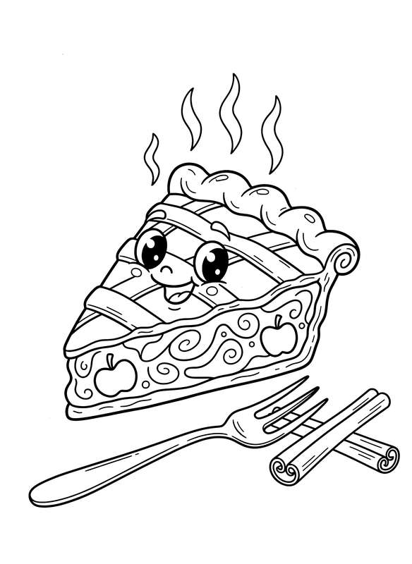 Warm & Wavy Apple Pie Slice