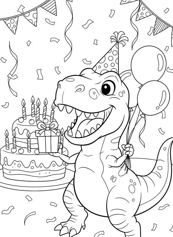 T-Rex Birthday Bash!