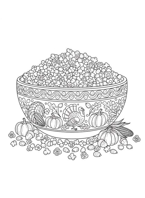 Scattered Popcorn Kernels